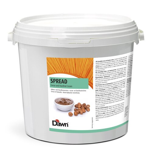 Dawn Foods - Milk Chocolate & Hazelnut Flavoured Spread - 6kg